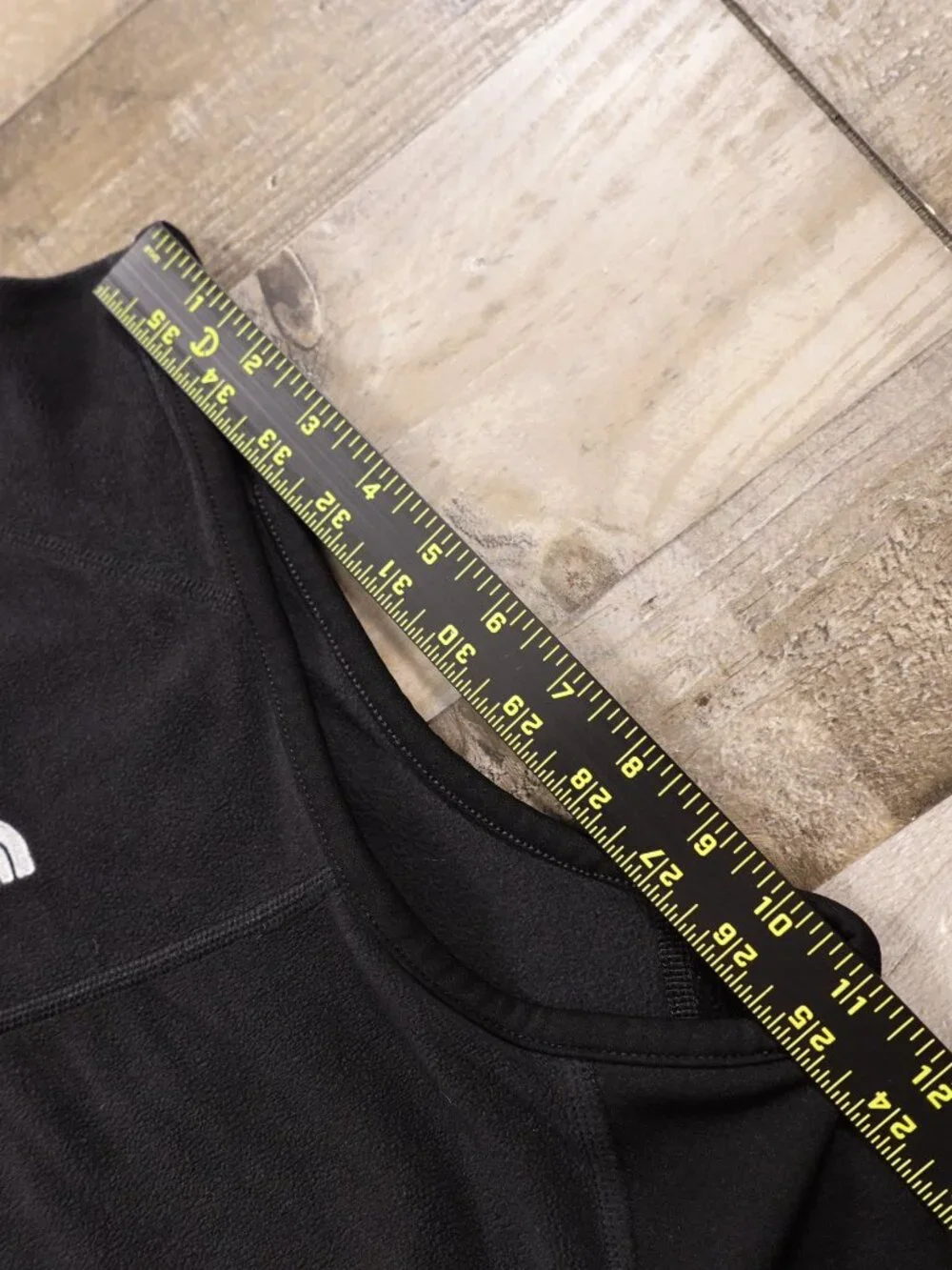 The‎ North Face Polartec Fleece Vest Men’s XL Black Full Zip Outdoor Hiking